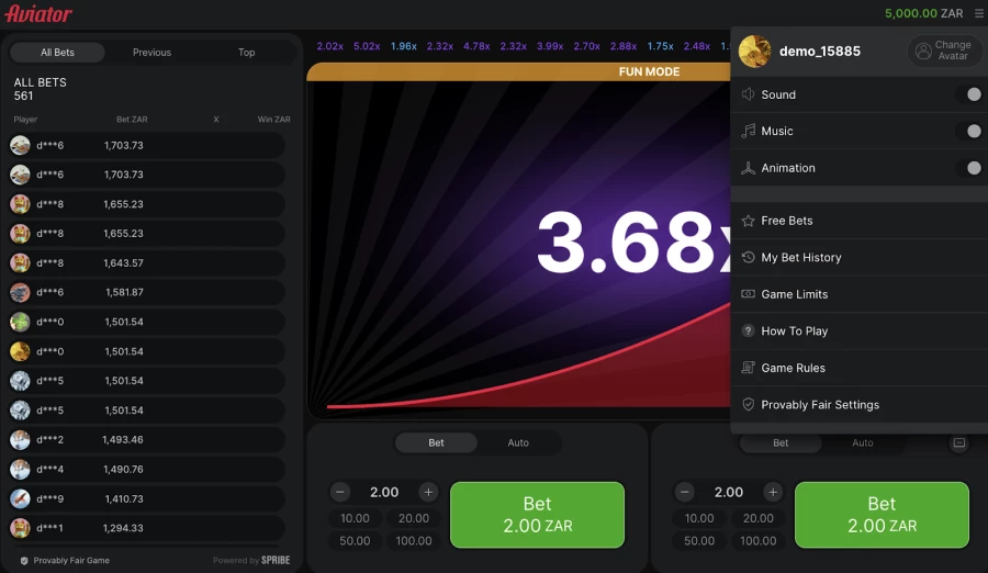 Aviator Strategic Play